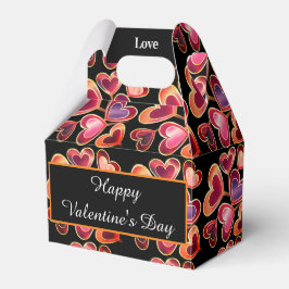  Folie getextureerde stapel dubbelharige lipoppen Bedankdoosjes