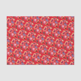  Folie getextureerde stapel dubbelharige lipoppen Tissuepapier