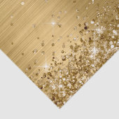 Folie Glittery Gold Ombre Tissuepapier (Detail)