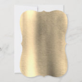 Folie-Gold-Silver-Brass sparen de Datum Kaart (Achterkant)