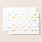 Folie Hartventilator Hartelijk dank Wenskaarten Folie Kaarten (Met envelop)