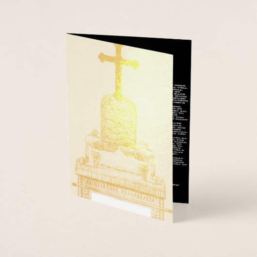 Folie-kaart Folie Kaarten (Voorkant)