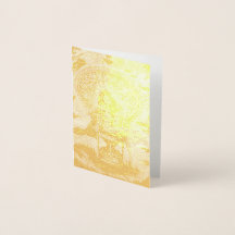 FOLIE KAART, MOOI BOHO AFBEELDING