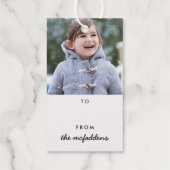 Folie  Lijst  kerstcadeLabel Cadeaulabels (Achterkant)