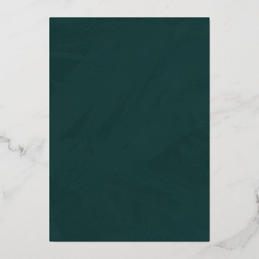 Folie  Lijst Opslaan Datum Kaart - Blauwgroen (Achterkant)