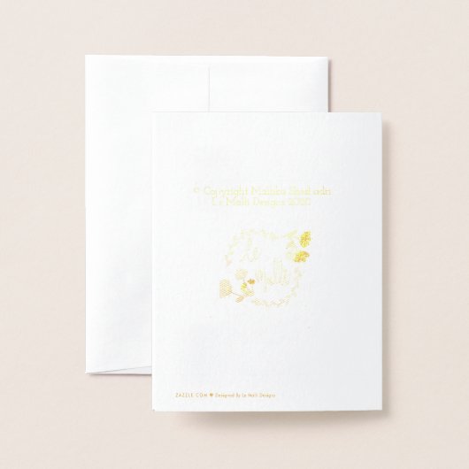 Folie Llama Dank u kaart (Met envelop)