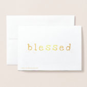 Folie Mapel zonder Thanksgiving Kaarten (Met envelop)