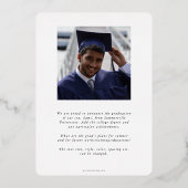 Folie MD Asclepius Afstuderen Foto aankondiging (Achterkant)