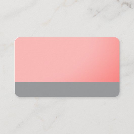 Folie Metal Black Gold Salon Hair Visitekaartjes (Achterkant)