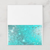 Folie Mint Turquoise Achtergrond (Buitenkant ongevouwen)