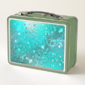 Folie Mint Turquoise Achtergrond (Achterkant)