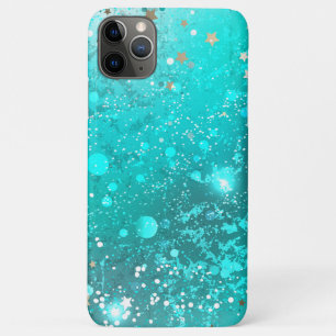 Folie Mint Turquoise Achtergrond iPhone 11 Pro Max Hoesje