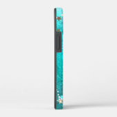 Folie Mint Turquoise Achtergrond Case-Mate iPhone Case (Achterkant / Rechts)