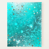 Folie Mint Turquoise Achtergrond Planner (Achterkant)