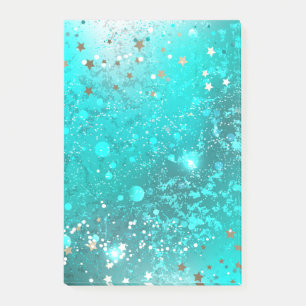 Folie Mint Turquoise Achtergrond Post-it® Notes