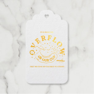 FOLIE OVERSTROOMEN Gift Label van Poet Adiela Akoo