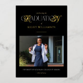 Folie RN Aankondiging van Afstuderen in naturserin (Voorkant)