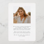 Folie RN Afstuderen Caduceus Foto aankondiging (Achterkant)