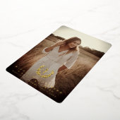 Folie RN Asclepius Afstuderen Fotoaankondiging Folie Uitnodiging (Gedraaid)