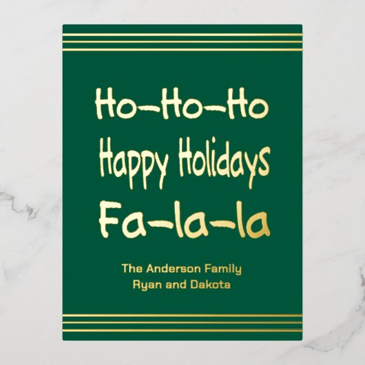 Folie Roze Vakantie Post Kaart (Voorkant)