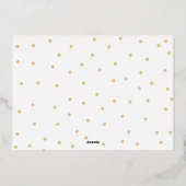 Folie script voor prettige kerst legante fotokaart folie feestdagenkaart (Achterkant)