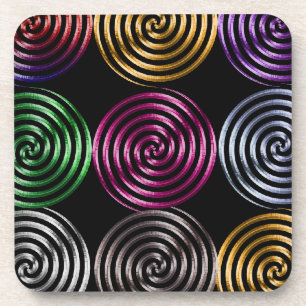 Folie spiraalvormig kurk Onderzetter