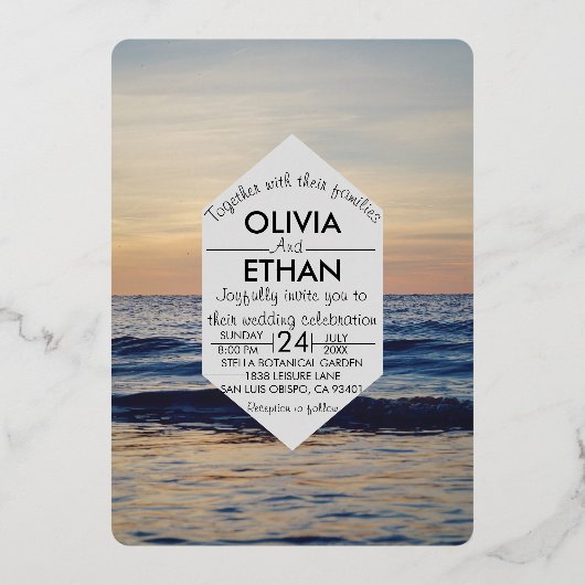 Folie uitnodiging voor het uitzenden van het zwems (Voorkant)