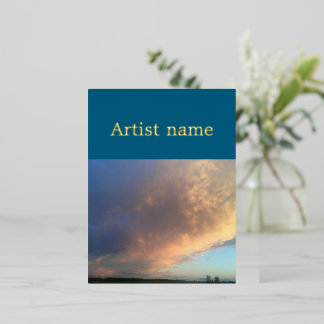 Folie uitnodigingskaart uitnodiging briefkaart