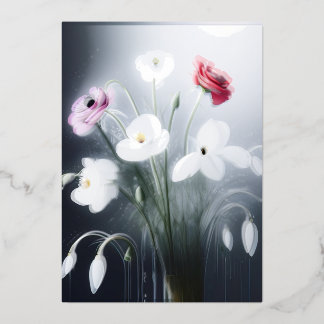 Folie Vakantiekaart Folie Feestdagenkaart