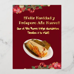 Folie Vakantiepagskaart Feestdagen Briefkaart