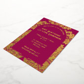 Folie van pasteizetmeel folie uitnodiging (Gedraaid)