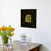 Folie voor computerchip afdrukken (Laag (Keuken))