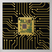 Folie voor computerchip folie afdrukken (Voorkant)