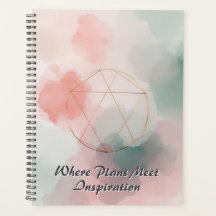 Folie & Waterverf Wash Kunst | Abstract Rose Goud