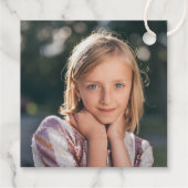 Folie XO Valentijnsdag Foto Gift Label (Achterkant)