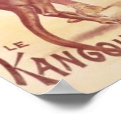 Folies Bergere - Boxing kangaroos Poster (Hoek)