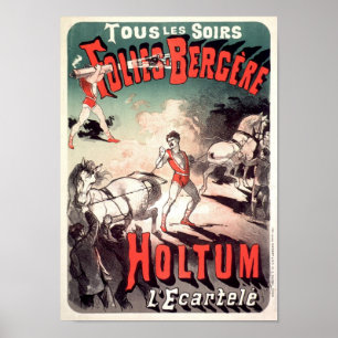 Folies Bergere Holtum L Ecartele  France AD Poster