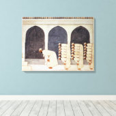 Folio.38a Een Mogul prins in een moskee die Frida  Canvas Afdruk (Insitu (Houten vloer))