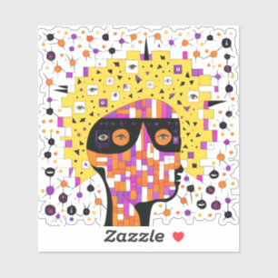 Folk 001 Nancy Sticker