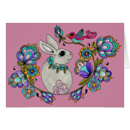 Folk Art Bunny