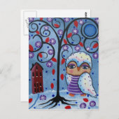 Folk Art BY LORI EVERETT briefkaart (Voorkant / Achterkant)