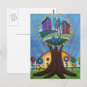 Folk Art BY LORI EVERETT carte postale (Devant / Derrière)