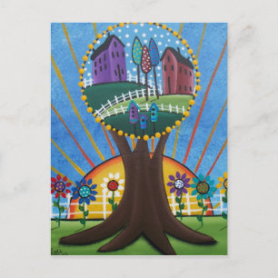 Folk Art BY LORI EVERETT carte postale