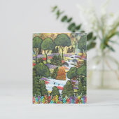 Folk Art BY LORI EVERETT carte postale (Debout devant)