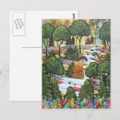 Folk Art BY LORI EVERETT carte postale (Devant / Derrière)