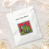 Folk Art Cats kerstboom Bedankzakje (Geknipt)