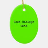 Folk Art Cats kerstboom Keramisch Ornament (Achterkant)