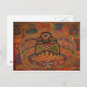 Folk Art Costa Rica Briefkaart (Voorkant / Achterkant)