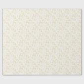 Folk Art Deer Forest Ivory Gift Cadeaupapier (Vlak)