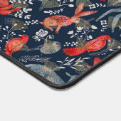 Folk Art Desk Mat met Faux Gold Diamonds (Hoek)